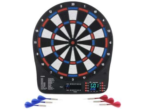 Мишень дартс Stinger любительская электронная 2 цветный дисплей D34см (SG-9474FV)