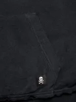 Толстовка Hardlunch Crew с коротким рукавом темно-серая