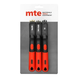 Набор щеток три вида щетины сталь латунь полипропилен