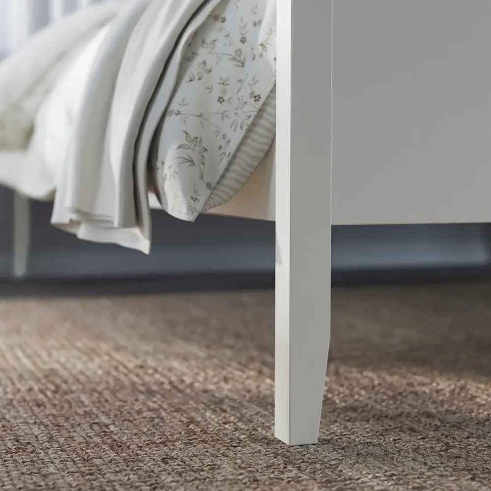 Каркас кровати - IKEA IDANÄS/IDANAS/LÖNSET/LONSET, 200х160 см, белый, ИДАНЭС/ЛОНСЕТ ИКЕА
