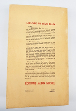 "La fin du rassemblement populaire De Munich a la guette Souvenirs sur lAffaire 1937-1940. Lion Blum (Леон Блюм). 1965 г.