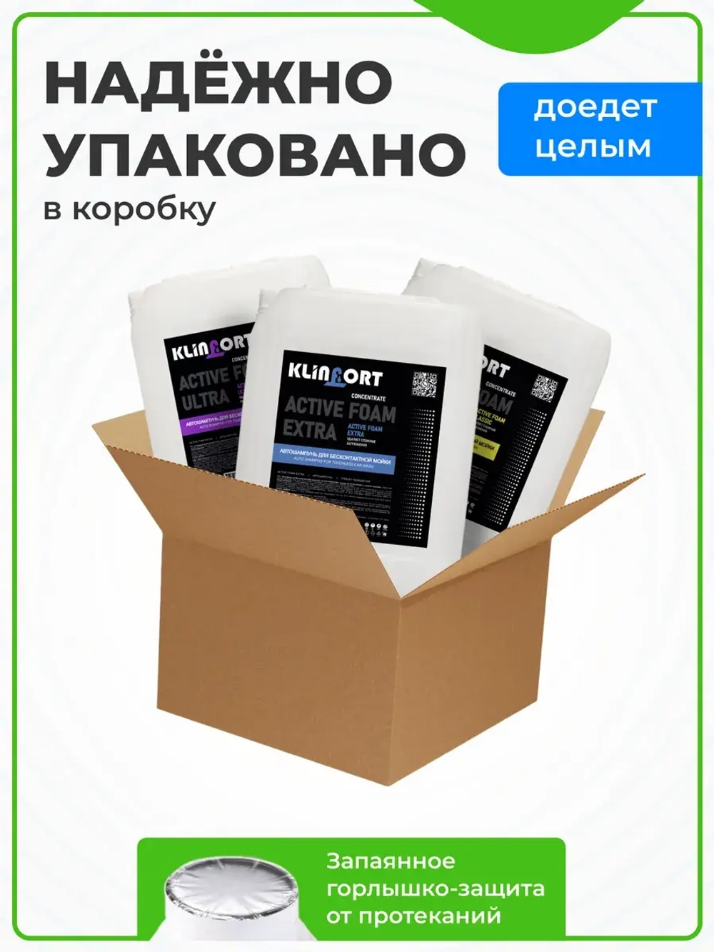 Автошампунь для бесконтактной мойки 20 литров