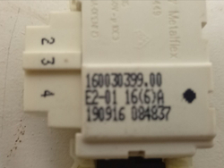 VMUF501B кт19 Устройство блокировки люка (УБЛ) стиральной машины Ariston, Indesit 1600339900 б/у