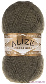 Пряжа Angora Gold, 100г, 550м, 20%шерсть,80%акрил (цена за 1 шт)