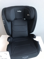 Автокресло SPACE ISOFIX, группа 2+3 (15-36кг), (Indigo) (черный)