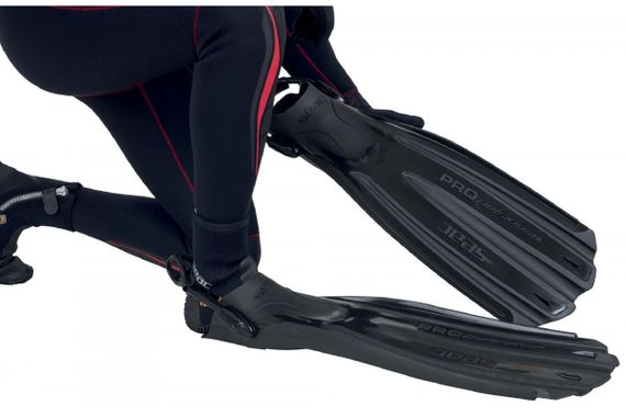 Ласты Seac Propulsion Sling Strap черный