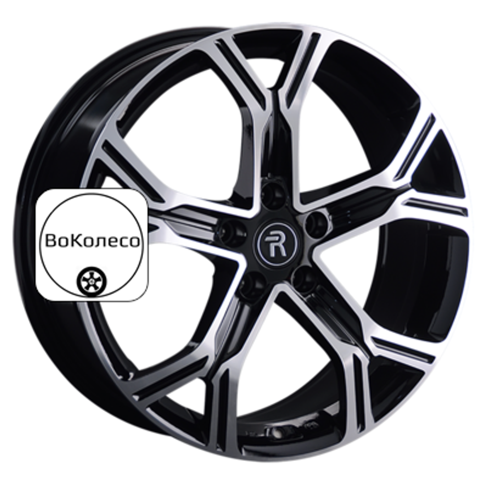 8x19/5x114,3 ET34 D67,1 KI304 BKF (конус, C570) Replay