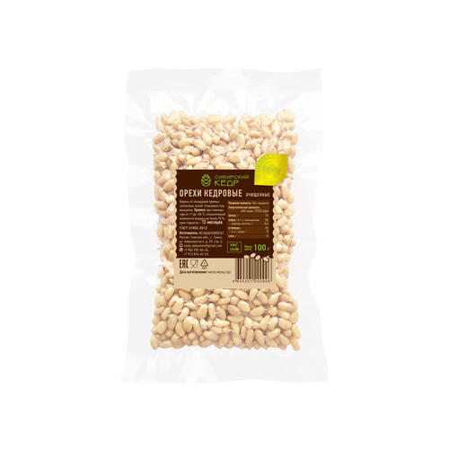 Ядро кедрового ореха / 100 г /  калибр 900 / Сибирский кедр