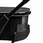 Детская коляска Peppy Tecla 3 в 1 с автокреслом Rise Milk Shadow Black Chrome Edition (Черный)