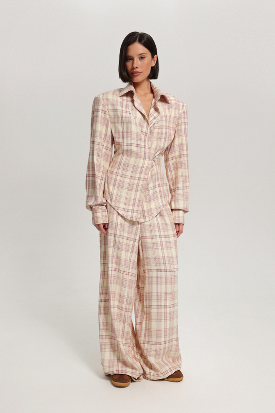 Рубашка в клетку