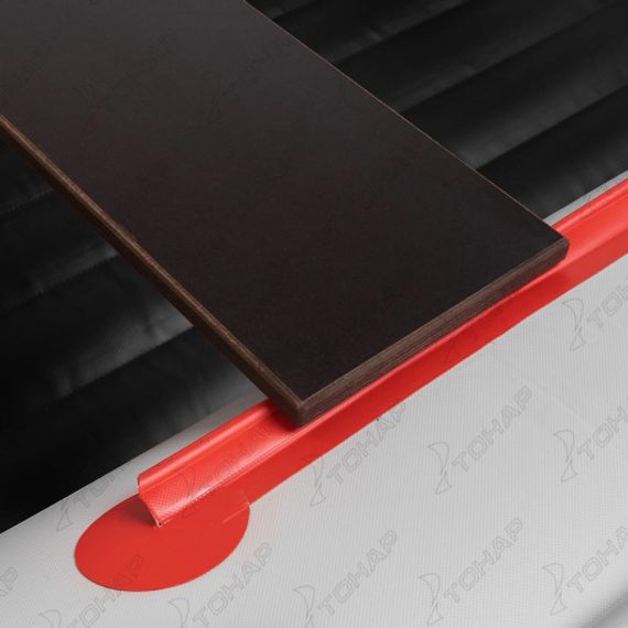 Лодка Алтай А320 надувное дно, светло-серый/красный (модель A-S320AS) Тонар