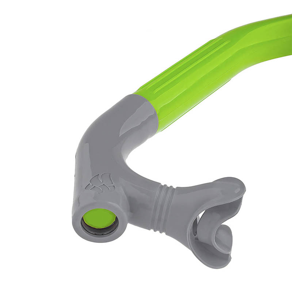 Трубка для плавания фронтальная Mad Wave Pro Snorkel Junior