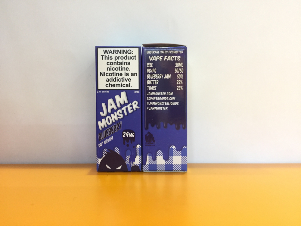 Blueberry by JAM MONSTER SALT 30ml