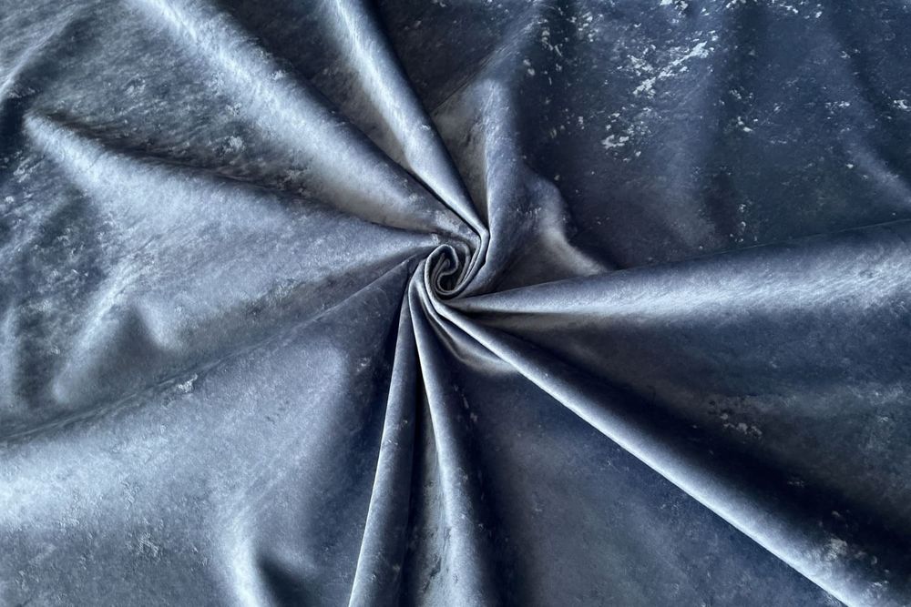 Велюр Джес 05 серо-голубой