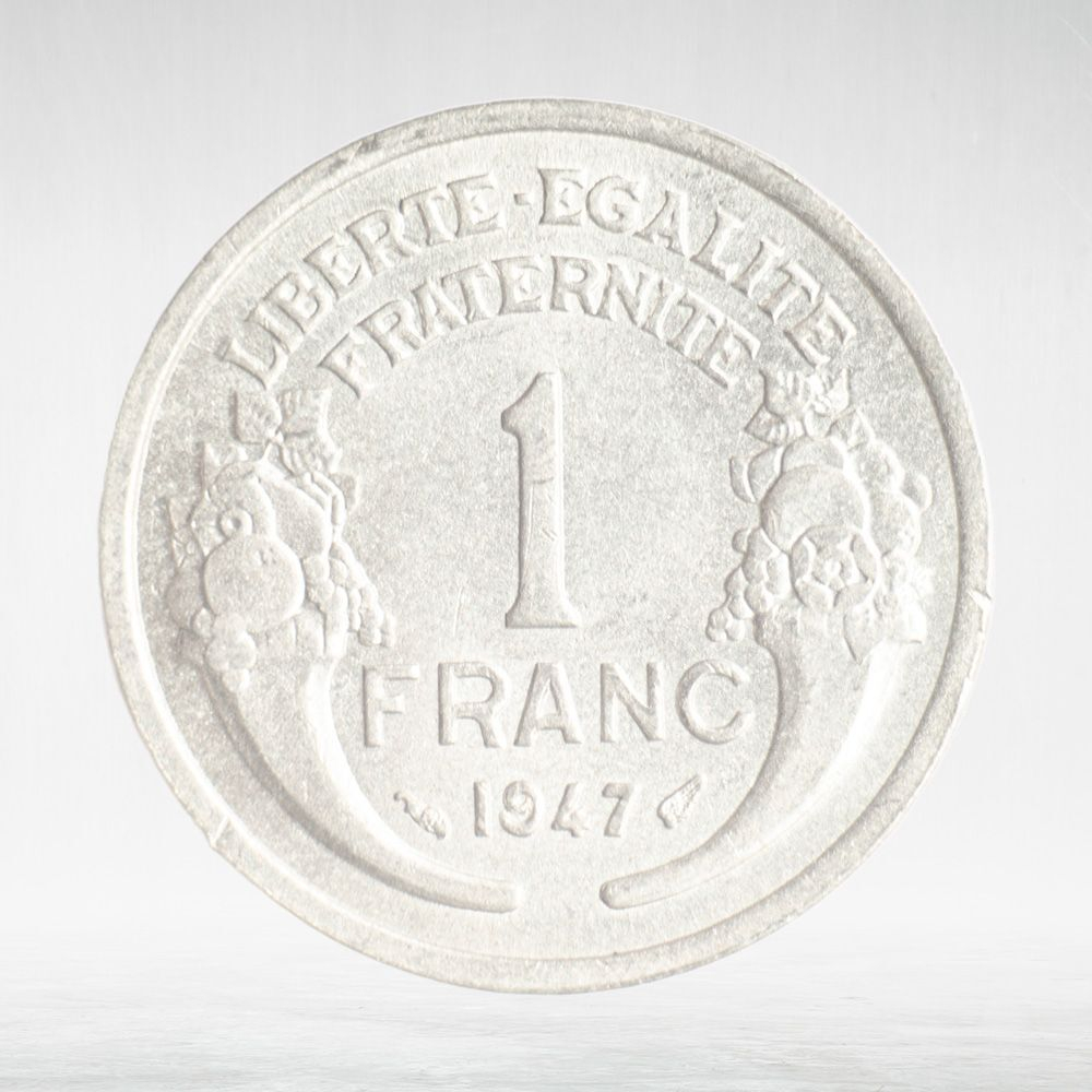 France, 1 Franc 1947, XF