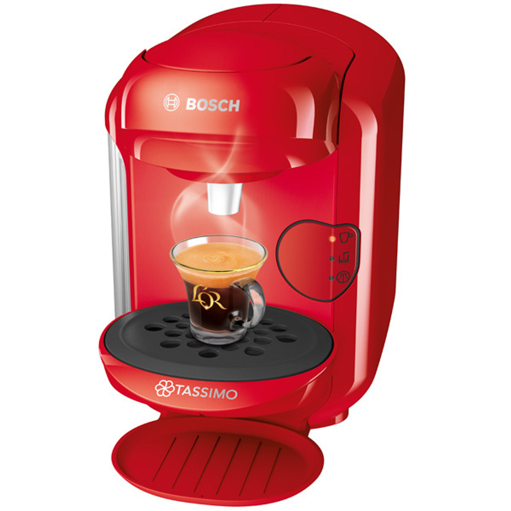 Кофеварка капсульная Bosch Tassimo VIVY II красная (TAS1403)