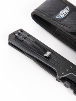 Нож туристический складной XW50 цвет black черный
