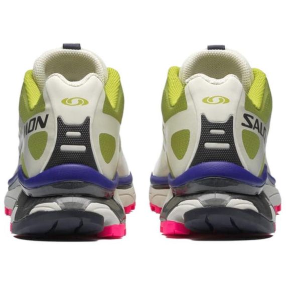 SALOMON XT 4 Бежевые кроссовки Низкие Желтые/белые Унисекс