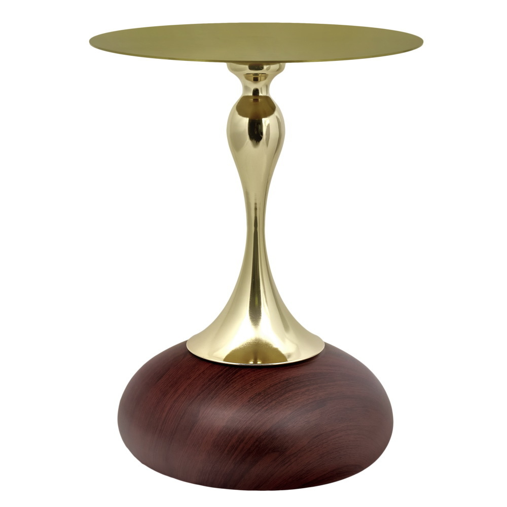 Кофейный столик Angel 40x55см, металл под дерево