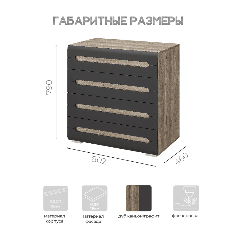 Комод Наоми КМ-09 F24