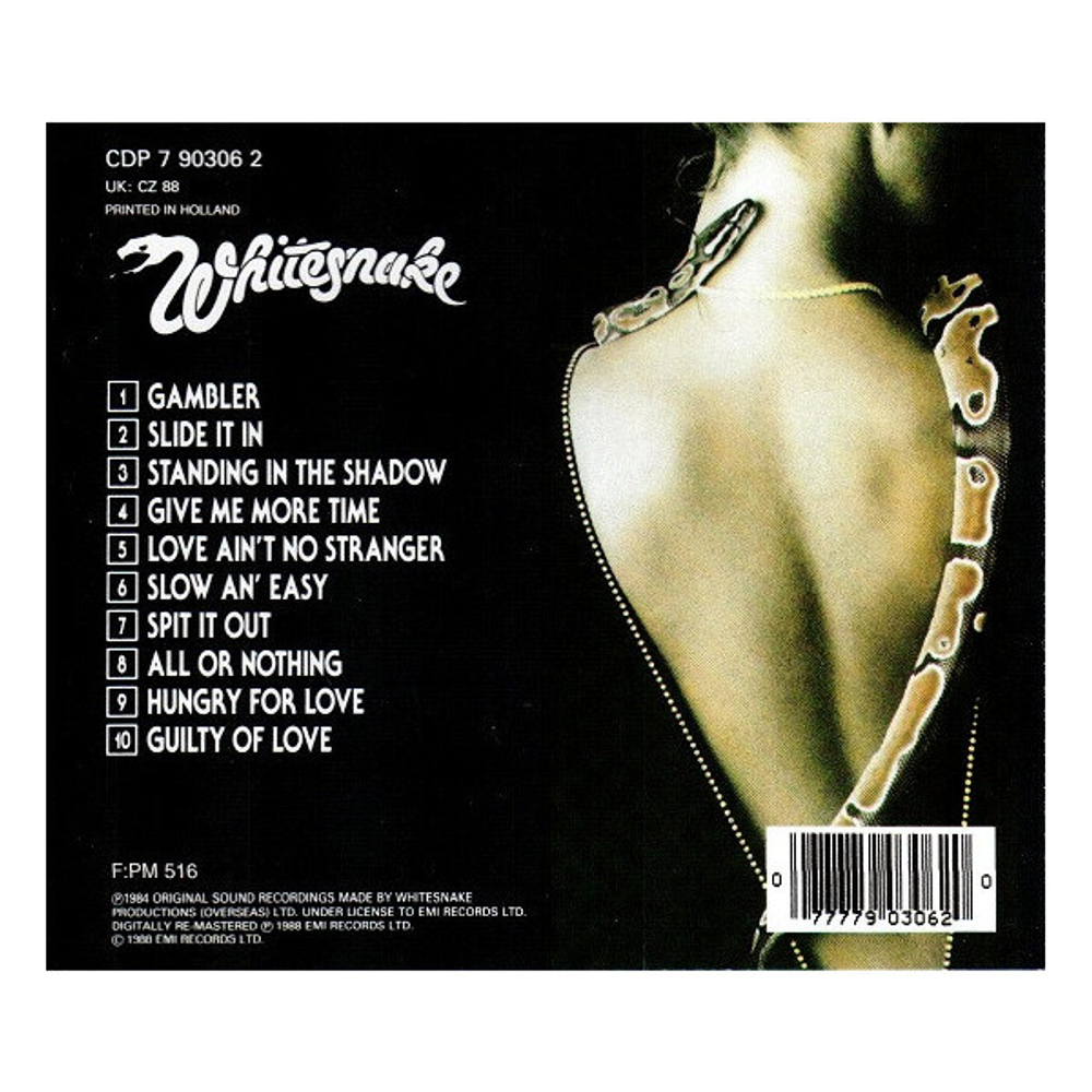 Whitesnake / Slide It In (CD)