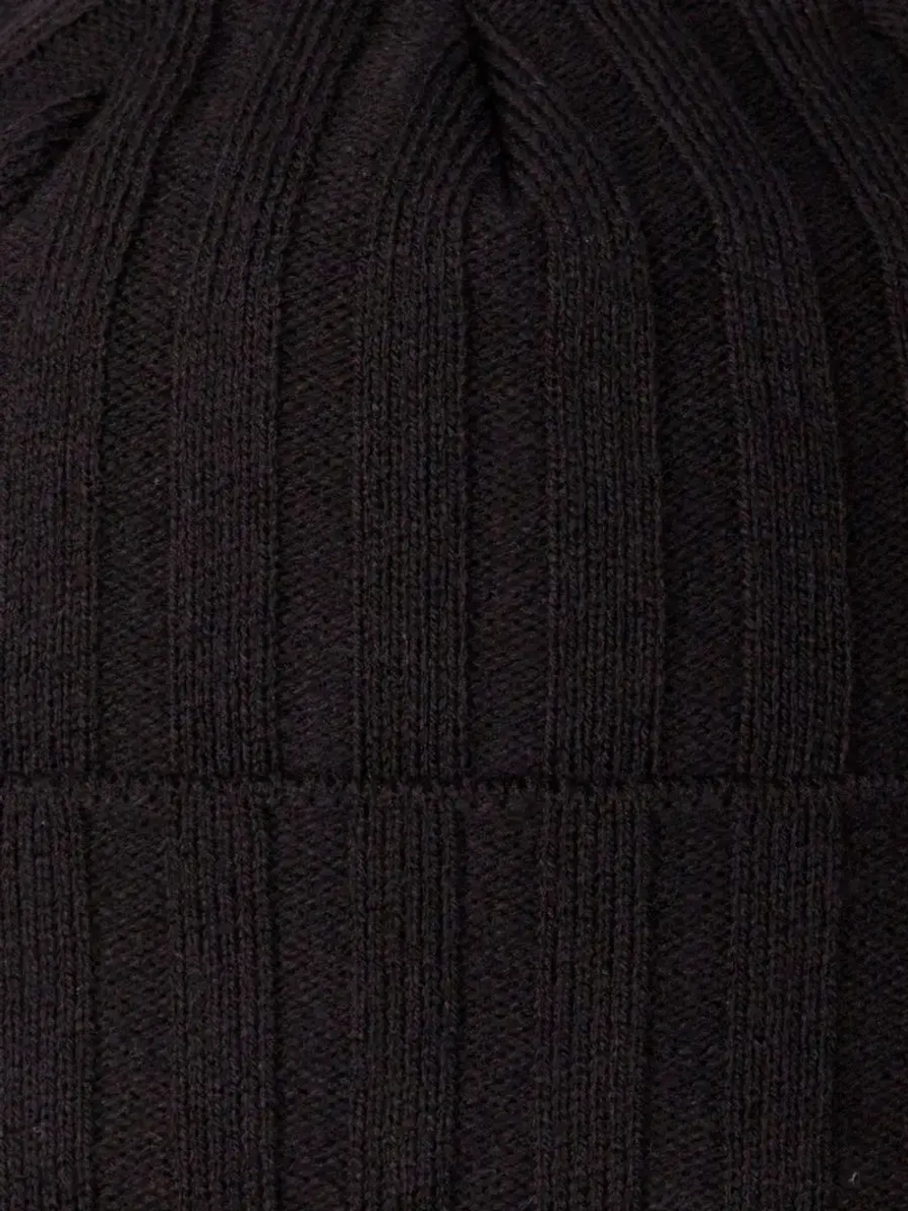 Шапка бини зимняя вязаная