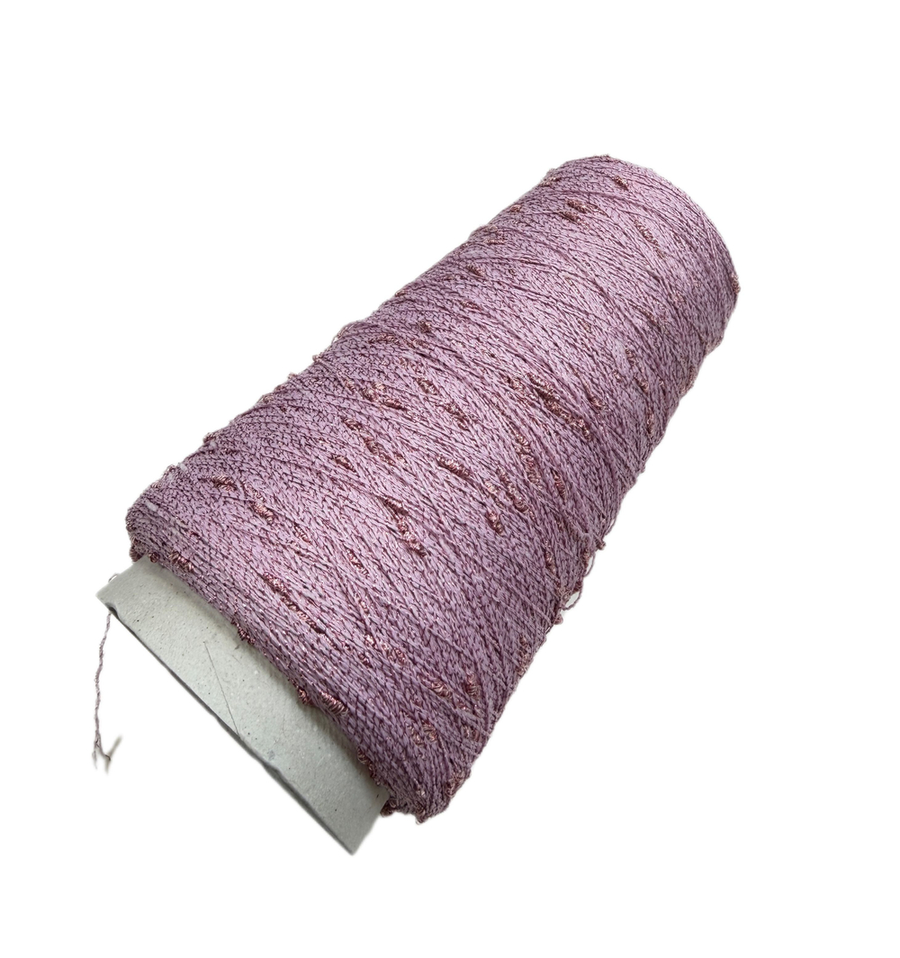 Пряжа на бобине 140г (Италия). 75% вискоза 5% п/а 20% люрекс 100г-900м