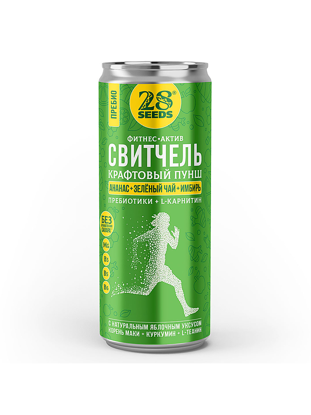 Свитчель пунш Пребио «Ананас + Зеленый чай + Имбирь»