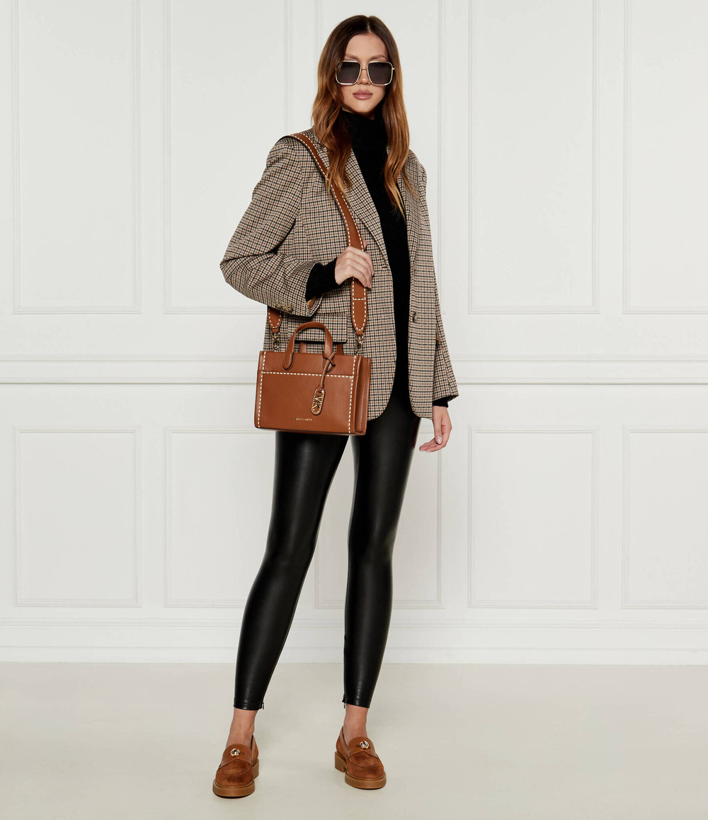 Кожаная сумка-трапеция Michael Kors - коричневый(30T4G3GM5L)