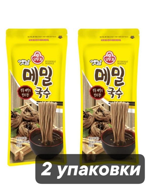 Лапша гречневая Ottogi Buckweat noodle 400 г x 2 шт