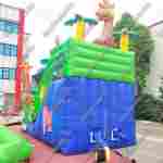 Надувной батут-горка "Веселые жирафы", 7*3,5*5 м