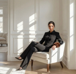 Жакет Love26 (Лав26) с норкой, черный