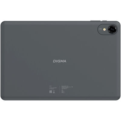 Планшет Планшет Digma K10 T606 8C/4Gb/64Gb 10.1" IPS 1280x800/4G/2Sim/серый/BT/5Mpix/2Mpix/5000mAh