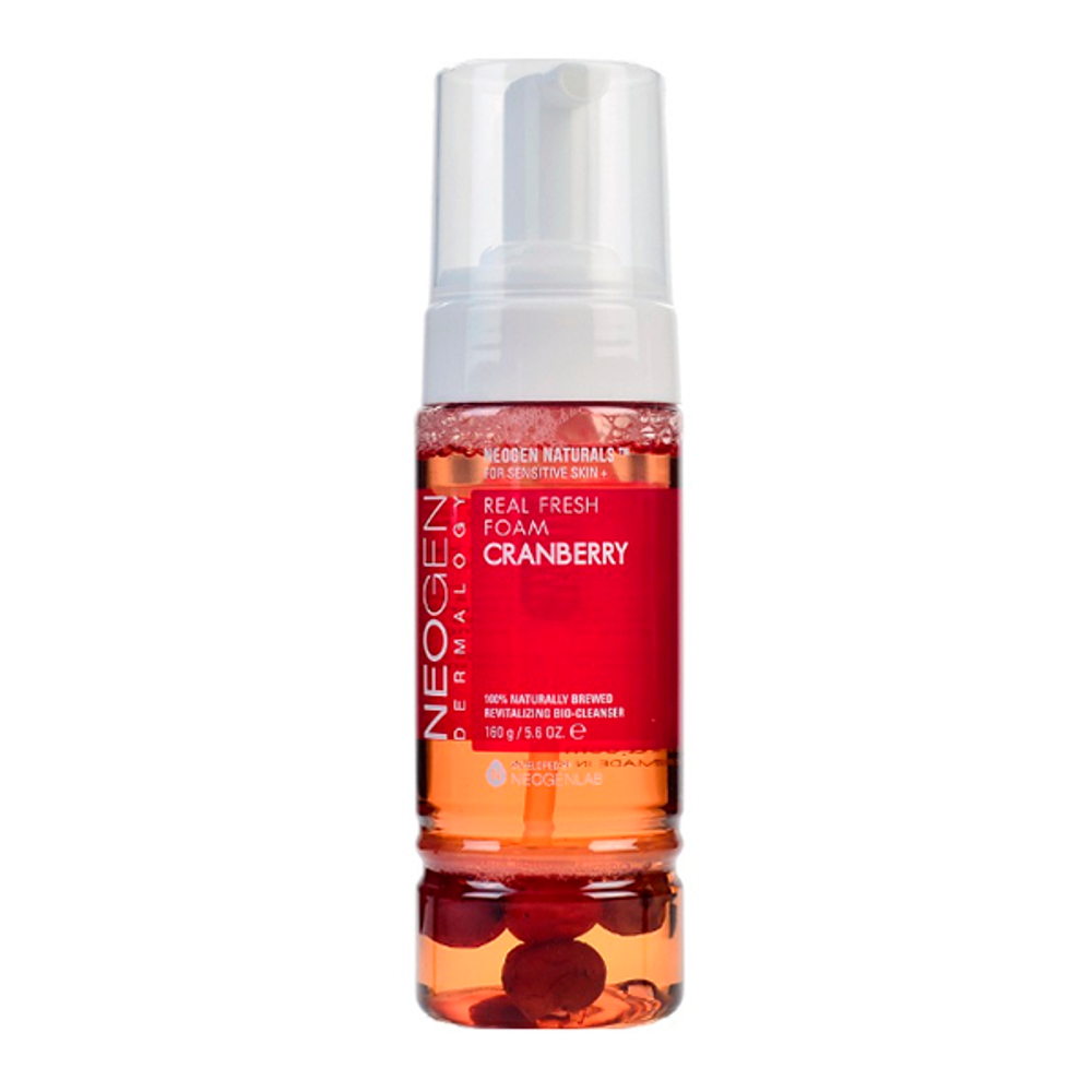 Neogen Dermalogy Real Fresh Foam Cleanser Cranberry витаминная пенка для умывания с ягодами клюквы