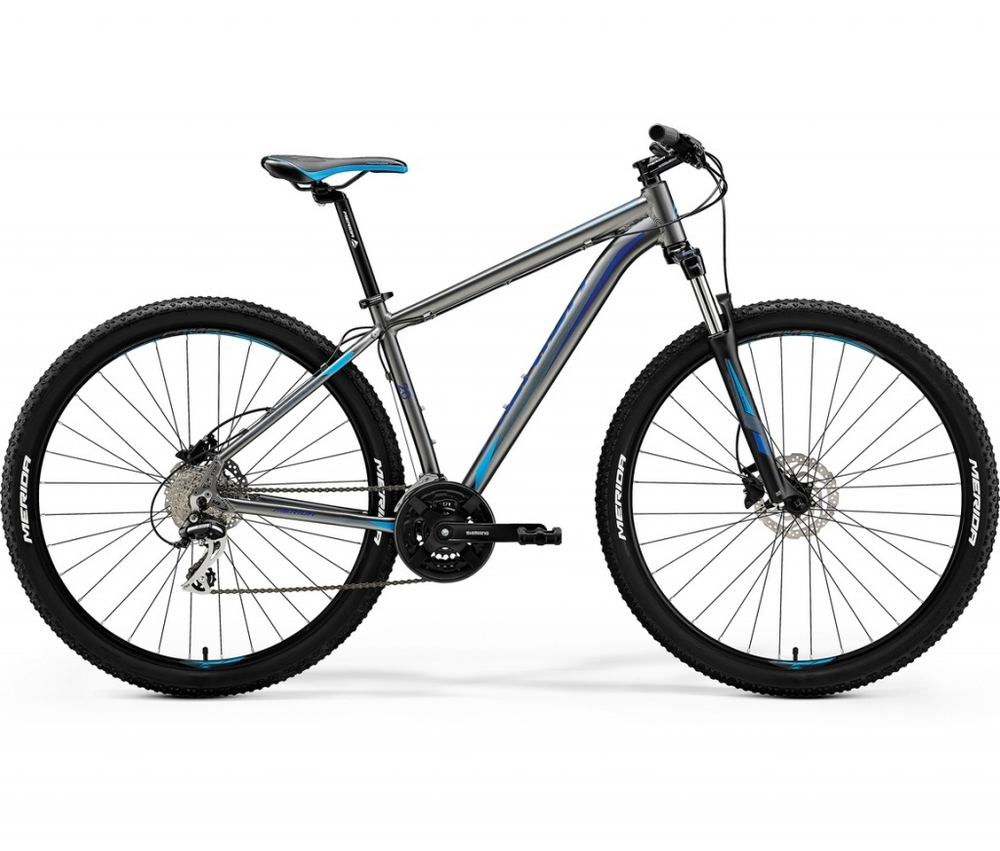 Велосипед Merida Big. Nine 20-D (2018) Рама: L (19) SilkAnthracite/SkyBlue/Blue