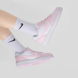 Женские кроссовки Nike Court Borough Low Recraft 'White Pink Foam' DV5456-105