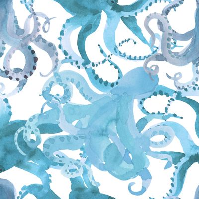 Синие осьминоги