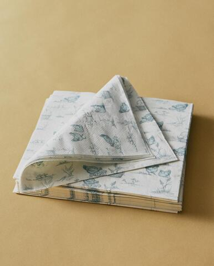 Бумажные салфетки Zara Home, бежевый, 20 шт., 6280/022