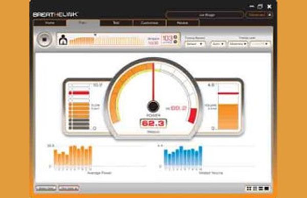 Программное обеспечение POWERbreathe К5 для Mac