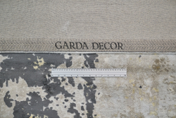 Ковер 200x300 см Garda Decor Ascona ручной работы вискоза коричнево-бежевый