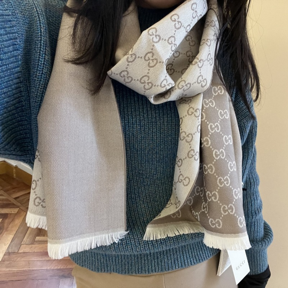 Шарф GUCCI, 344994-4G200-9279