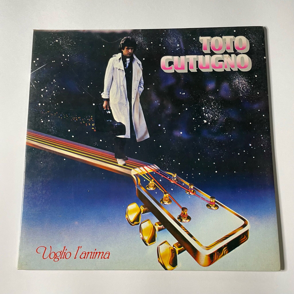 Винтажная виниловая пластинка LP Toto Cutugno Voglio L'Anima (Italy 1979)