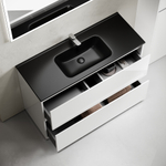 Тумба с раковиной Sancos Libra Floor 120 см LB120F-1W глянцевый белый