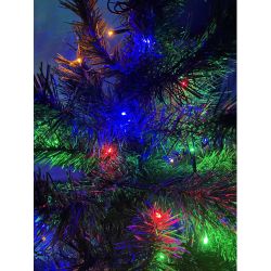 ENIN-5M ЭРА Гирлянда LED Нить 5 м мультиколор 8 режимов, 220V, IP20 | Гирлянды