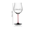 Бокал для красного вина Bourgundy Grand Cru  1050 мл Sommeliers Black Series  Riedel