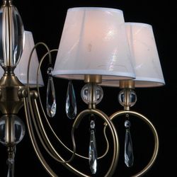 Подвесная люстра ILLUMICO CASTOR IL0193-5PSQ-24 AB CASTOR