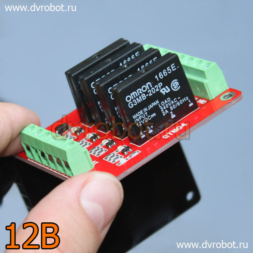 Твердотельное реле 4.0 DC-AC 2А -12В