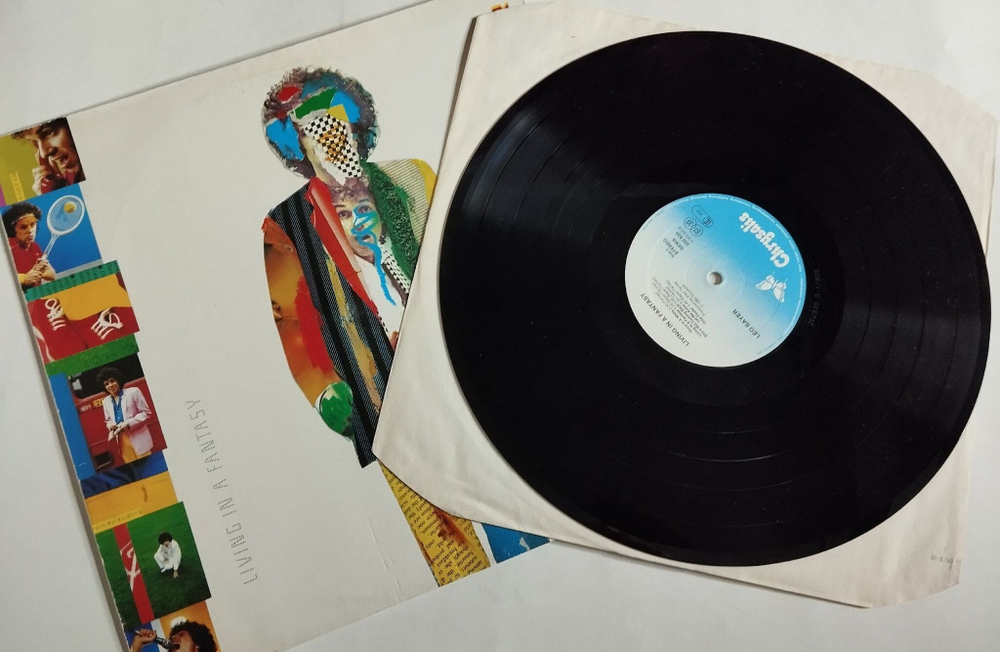 Винтажная виниловая пластинка LP Leo Sayer Living In A Fantasy (Germany 1980)