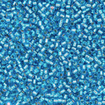 Японский бисер TOHO Treasure (№23B), с внутренним серебрением, прозрачный