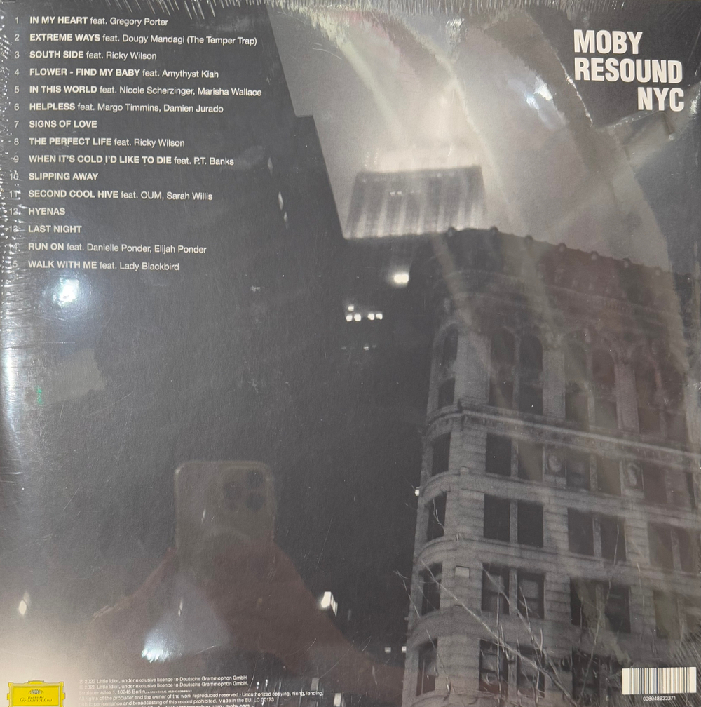 Виниловая пластинка Moby - Resound NYC 2LP